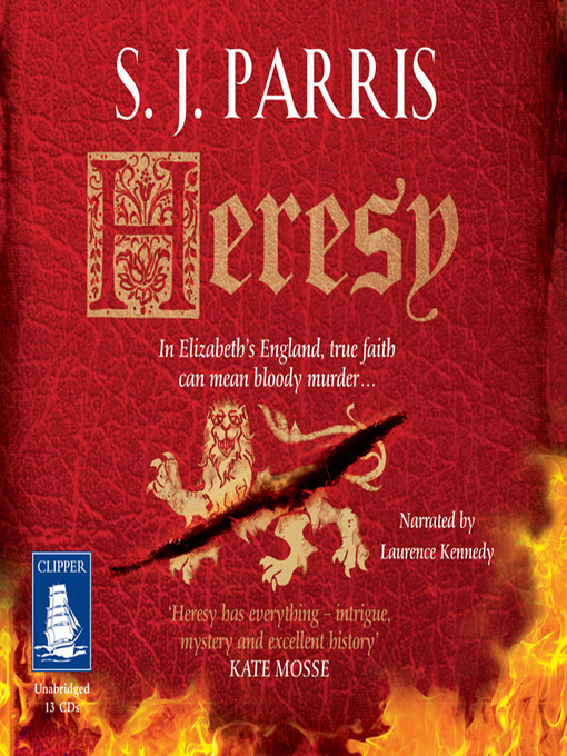 Title details for Heresy by S.J. Parris - Wait list